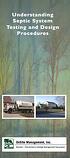 Septic System Testing and Design